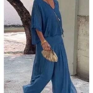 Two piece chiffon outfit L/XL NEW